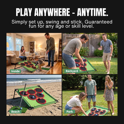 ⛳ Golf Pong Game Set – 20 Balls, Mat & Case, Indoor/Outdoor