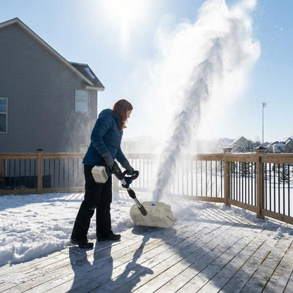 ❄️ Cordless Snow Shovel – Clear Snow Faster with Less Effort!