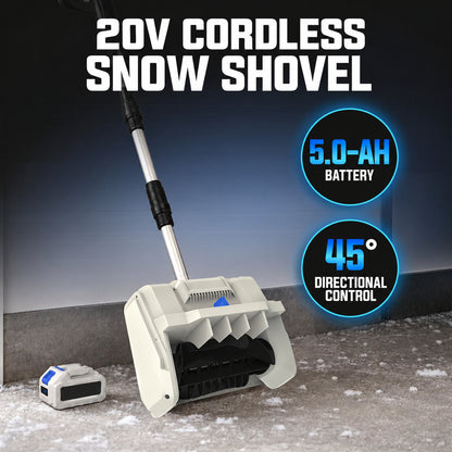 ❄️ Cordless Snow Shovel – Clear Snow Faster with Less Effort!